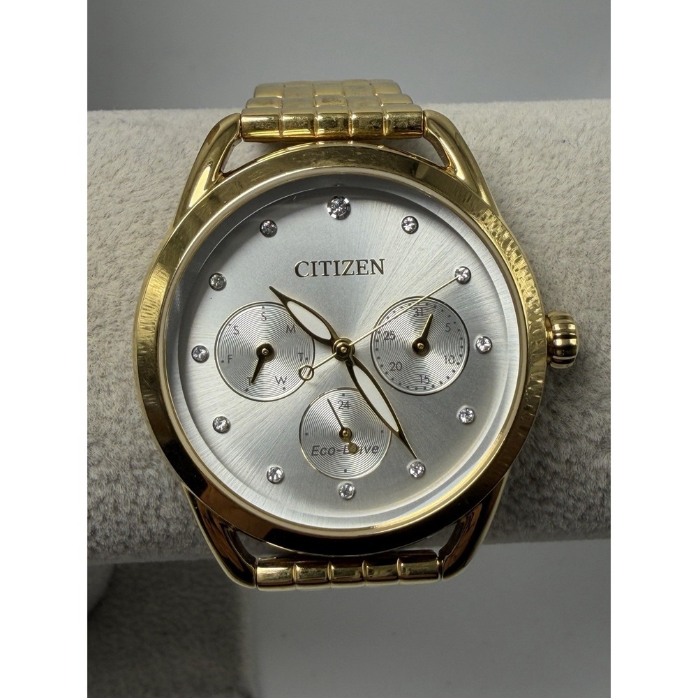 Citizen 8729-S111960 Solar Working Unisex Watch 37MM 7.25" Silver Dial